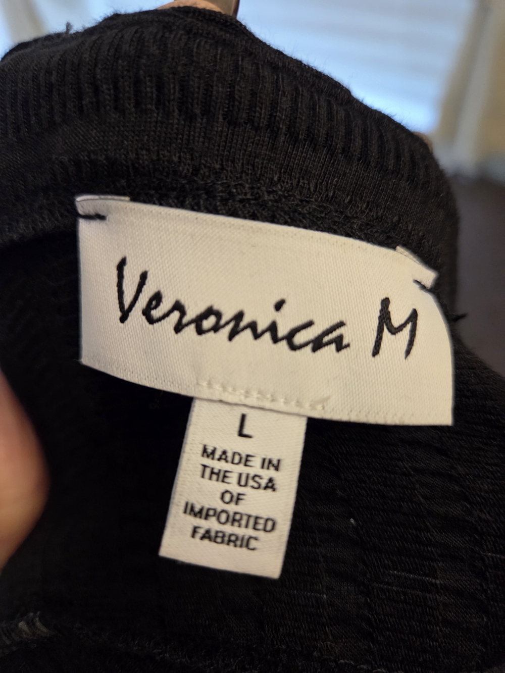 Veronica M Black Kimono Sleeve V-Neck Maxi Dress - Picture 6 of 9